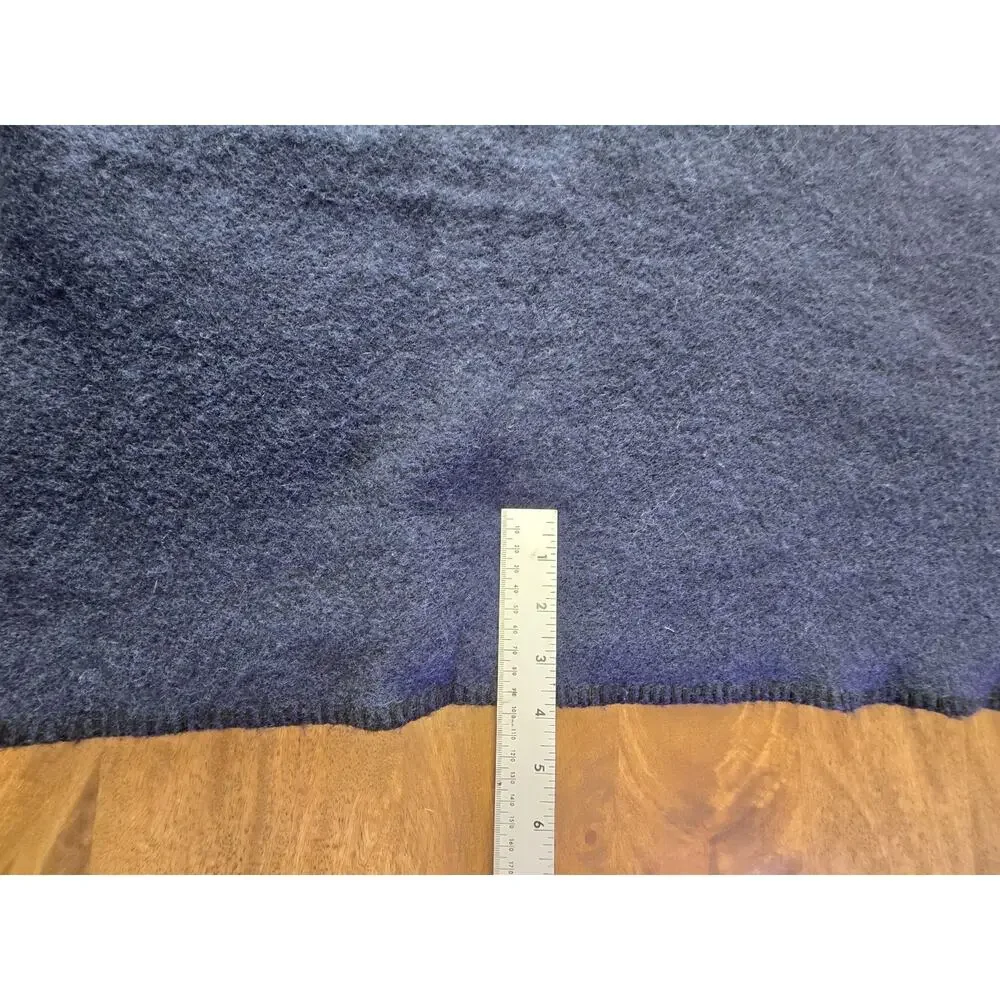 Vintage Faribault Woolen Mill Co. 100% Virgin Wool Blanket Made in USA 54